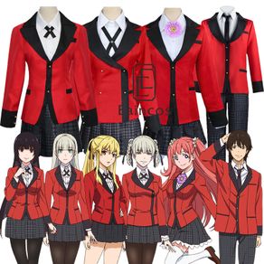 Japanese School Girls Uniform Anime Kakegurui Yumeko Jabami Cosplay Costumes  Prices and Specs in Singapore, 02/2024