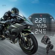 CH*【READY STOCK】 TPMS Wireless Motorcycle Tire Pressure Monitoring System LCD Intelligent External Sensor Monitor with 2