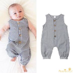 Cotton Newborn Baby Girl Boy Clothes Bodysuit Romper Jumpsuit Playsuit Outfits