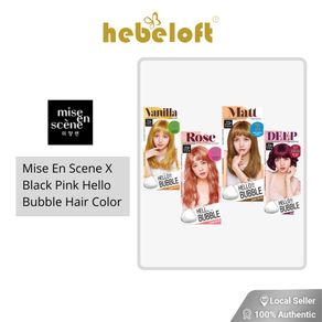 Hello Bubble Hair Coloring Mise EN SCENE