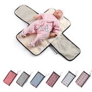 New Infant Portable Baby Nappy Changing Mat Waterproof Foldable Urine Mat Multi-function Baby Diaper Changing Table Pads