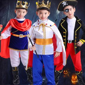 Boy Prince Charming Halloween Cosplay Costume Prices and Specs in