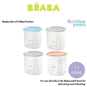 Beaba Set of 2 Maxi Portion (2 Colours)