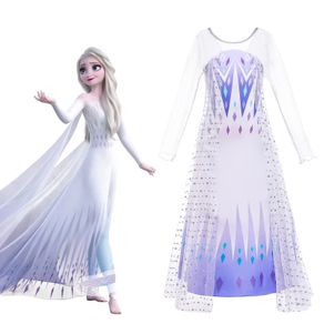 Frozen 2 Dress Anna Elsa Dress Princess Dresses Baby Girl Birthday Party Dress Up