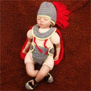 Newborn Baby Boy Crochet Knit Costume Photo Photography Prop Outfits Photo Props accessories Girl Boy Beanies Crochet Knit Cute