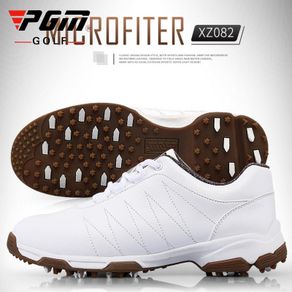 High Quality!Pgm Golf Shoes Women Anti-Skid Fixed Nail Breathable Shoes Patent Woman Lightweight Soft Sports Shoes AA51025