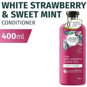 HERBAL ESSENCES Herbal Essences Clean White Strawberry & Sweet Mint Conditioner 400ml