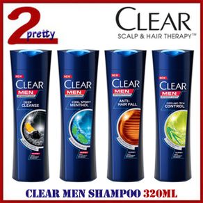 [Bundle of 1x / 3x] Clear Men Shampoo 320ml / Anti Hair Fall / Anti Dandruff