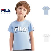 FILA KIDS Boys' Tie-dye FILA Logo Cotton T-shirt 3-9yrs
