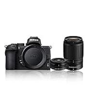 Nikon Z 50 + NIKKOR DX 16-50mm f/3.5-6.3 VR + NIKKOR DX 50-250mm f/4.5-6.3 VR Twin Lens Kit, Black (VOK050WA)