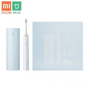 Xiaomi Sonic Electric Toothbrush T500C Wireless Rechargeable Ultrasonic Mijia T500 Smart Work Mijia App And 4PC Tooth Brush head