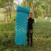 Ultralight Inflatable Mattress With Pillow Camping Mat Cushion Sleeping Pad Car Outdoor Travel Air Beds Inflating Air Mattress