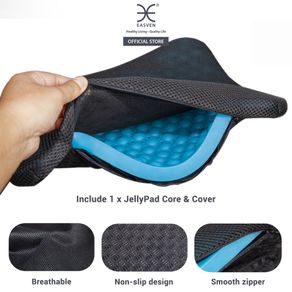 Elastic Gel Seat Cushion TPE Silicone Cooling Mat Egg Support