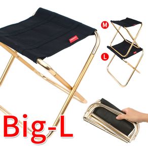 Portable Folding Chair Outdoor Camping Fishing Picnic Beach BBQ Stools Mini Seat family