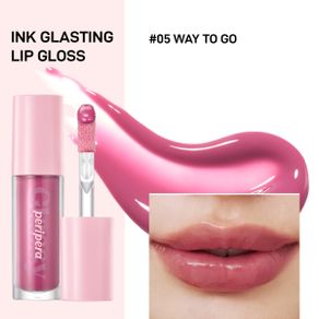 [PERIPERA OFFICIAL] [NEW COLOR] 🇸🇬 Ink Glasting Lip Gloss 4.5ml (Lip plump Non-sticky Big-size tip Vegan)