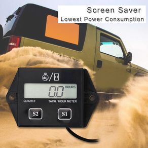 digital rpm tach hour meter tachometer gauge for motorcycle Prices and  Specs in Singapore, 12/2023