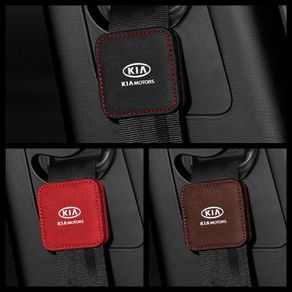 KIA Modified high-end car special  flip fur seat belt stopper fixing clip interior products