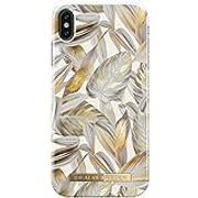 iDeal of Sweden Fashion Case for 6.5" Apple iPhone Xs Max (2019), Platinum Leaves