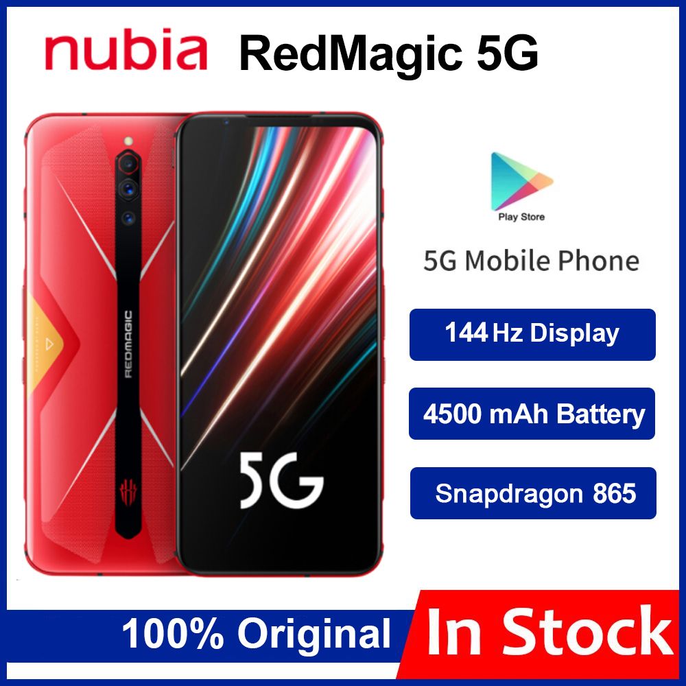 ZTE nubia Red Magic 5S Red 6.65 256GB 4500mAh Gaming Phone USA FREESHIP*