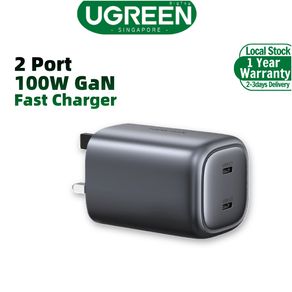 UGREEN Nexode Pro 100W USB C GaN Chargeur Rapide Compatible avec iPhone 15  Plus Pro Max