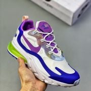 Nike Air Max 270 React New High frequency mesh hollowets half Air cushion cushioning running shoes Mens running shoes womens running shoes lovers shoes casual shoes sneakers