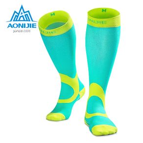 AONIJIE Compression Sneakers Socks Stockings Athletic Fit Running Marathon Soccer Cycling Nurses Shin Splints Sports Oudtoor Men