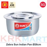 Zebra Sun Stainless Steel Indian Pan Ø26cm
