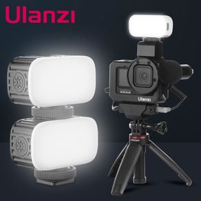 Ulanzi VIJIM VL30 5600K 340LUX  Mini Led Video Light GoPro Light Mod  With Cold Shoe Soft Fill Light Vlog Light Type-C Charging