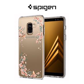 Spigen Galaxy A8 (2018) Case Casing Cover Liquid Crystal Blossom