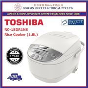 Toshiba RC-18DR1NS Digital Rice Cooker (1.8L)