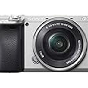 Sony ILCE-6400L Mirrorless Digital Camera with CMOS Sensor and 16-50mm Power Zoom Lens, BIONZ X, 24.2 MP, Silver