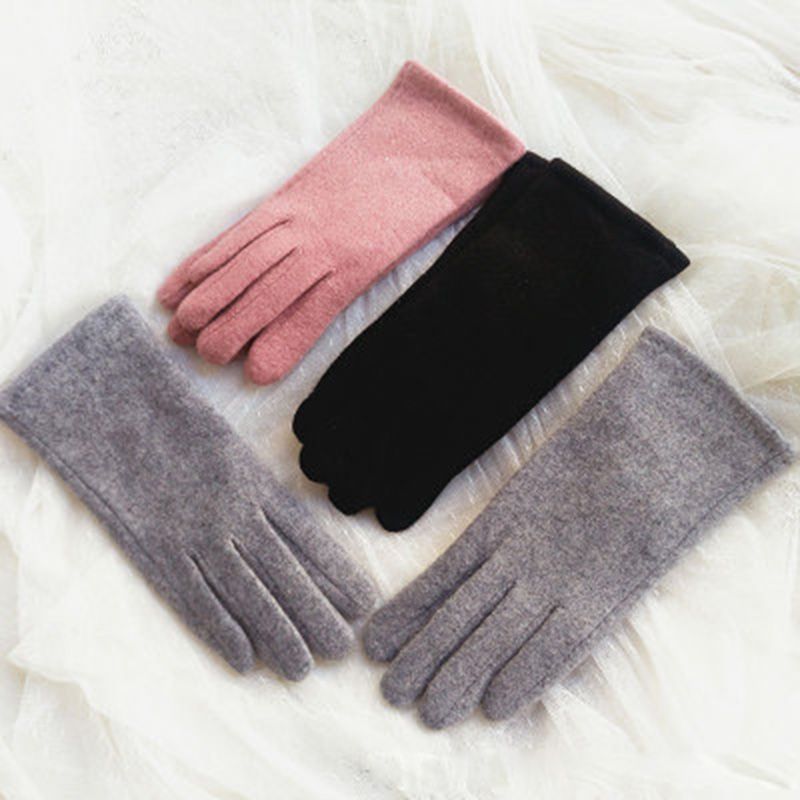 wool cashmere gloves