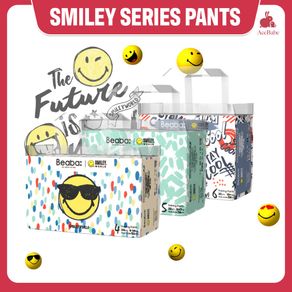 【Single Pack】Beaba Smiley Series - Pants L/XL/XXL Tape Diapers S/M/L/XL Ultra-Thin