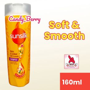 Sunsilk Soft & Smooth Soft & Smooth Hair Shampoo 160ml CandyBerry