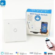 Alexa Google Compatible WiFi Smart Light Switch Touch Remote Control eWelink App IFTTT Support WiFi Wall Switch Smart Home