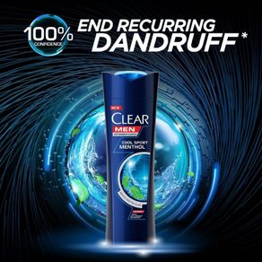 Clear Men Antidandruff Shampoo Cool Sport Menthol / Anti Hairfall/ Itch Control