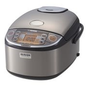 Zojirushi 1.0L Induction Heating Pressure Rice Cooker NP-HRQ10 (Stainless Brown)