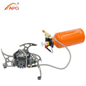 APG Portable Camping Stove Oil/Gas Multi-Use Gasoline Stove 1000ml Picnic  Cooker Hiking Equipment