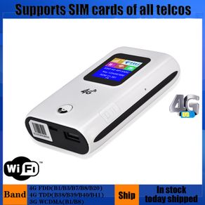 4G LTE MIFI Wireless Router 150Mbps Mobile WiFi with SIM Card Slot
