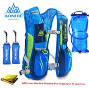 AONIJIE NEW Running Marathon Hydration Nylon 5.5L Outdoor Running Bags Hiking Backpack Vest Marathon Cycling Backpack E885 250G