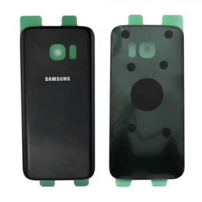 Back glass battery back cover for Samsung Galaxy S7 Edge G935F Black