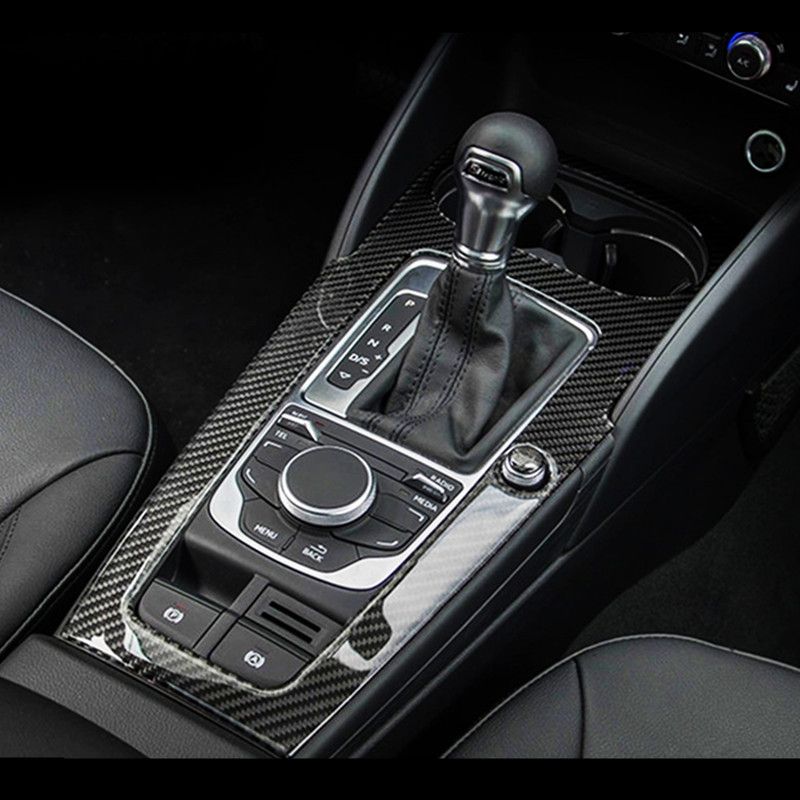 ABS Plastic For Audi Q3 Car Styling accessories Car gear shift knob frame  panel Cover Trim 2012 2013 2014 2015 - AliExpress