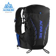 AONIJIE C9104S Black Ultra Vest 18L Hydration Backpack Pack Bag Soft Water Bottle Flask For Trail Running Marathon Race