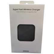Samsung EP-P2400 Super Fast Wireless Charger Pad (Dark Gray, UK Plug) - Max 15W