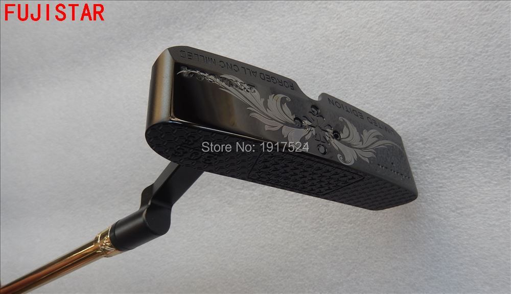 FUJISTAR GOLF GIGA G2 Forged carbon steel full CNC milled limited edition  golf putter club Black colour 34inch - AliExpress
