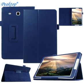 Fashion Top Quality PU Leather Leather Stand for Samsung Galaxy Tab E 9.6 T560 T561 Tablet Case Cover Protective case+pen