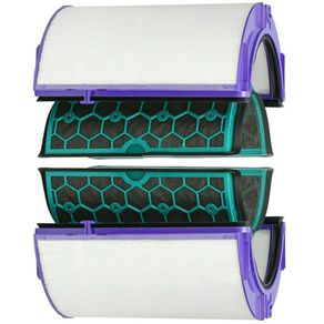 For Dyson Hp04 Tp04 Dp04 Sealed Two Stage Air Purifier Hepa Carbon Filter Set