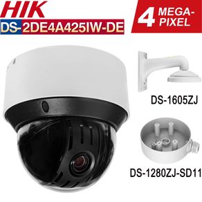 Hikvision PTZ IP Camera 4MP DS-2DE4A425IW-DE IR PoE Outdoor Dome 25X Zoom Smart Detection Alarm I/O AUTO TRACKING