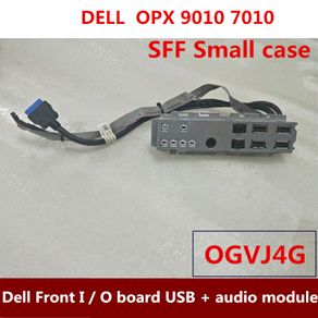 Original Dell OptiPlex 9010 7010 SFF Small Chassis Front I / O Board USB + Audio Cable OGVJ4G 1Pcs