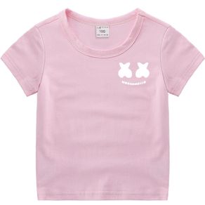 Marshmello kids DJ clothes boys cotton t-shirt fashion short sleeve tops boy shirt